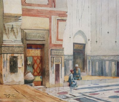 La moschea El Ghoree, Il Cairo da Walter Spencer Stanhope Tyrwhitt